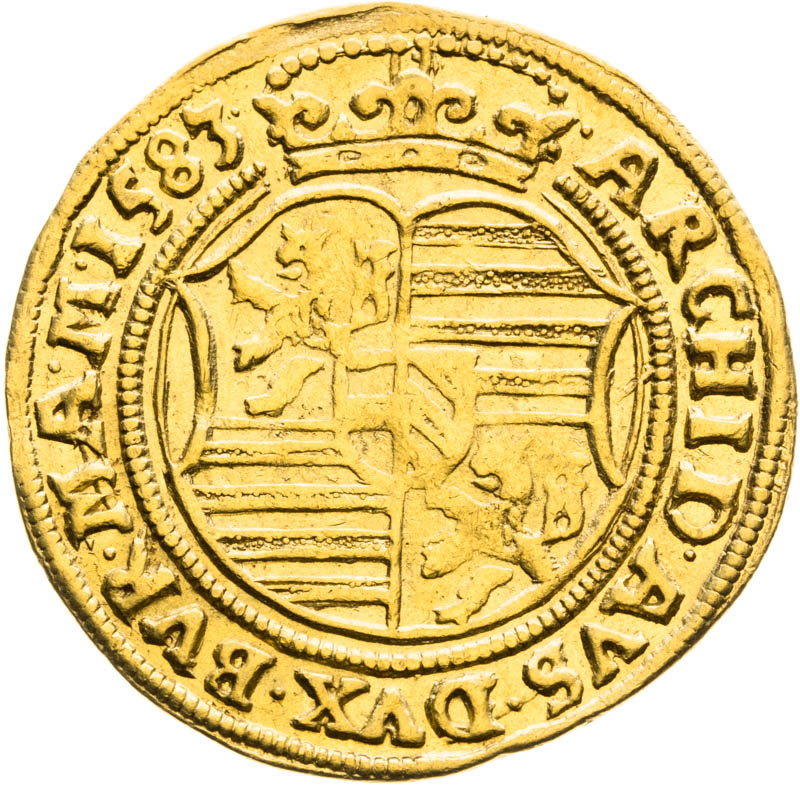Ducat 1583 - back