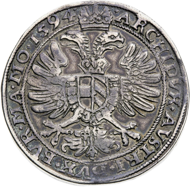 Thaler 1594 - back