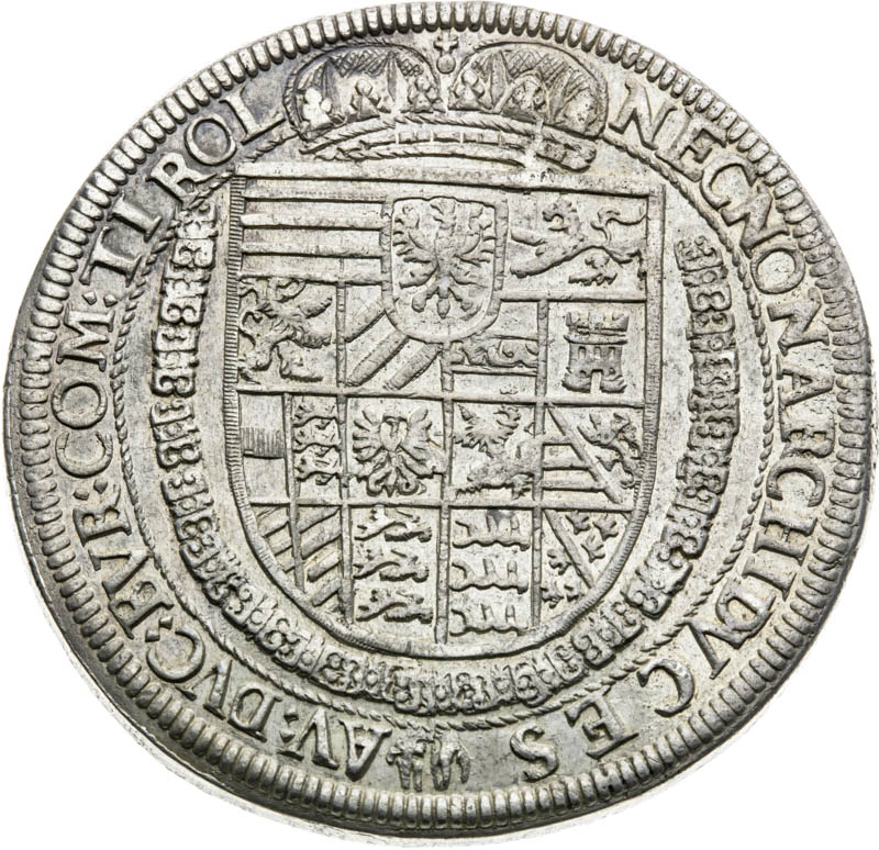 Thaler 1611 - back