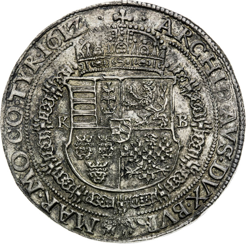 Thaler 1612 - back
