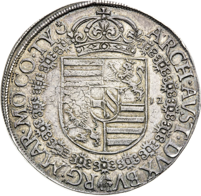 Thaler 1612 - back