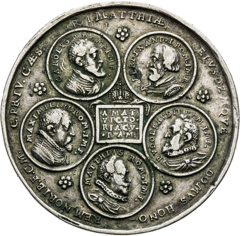 Silver medal 1613 - front