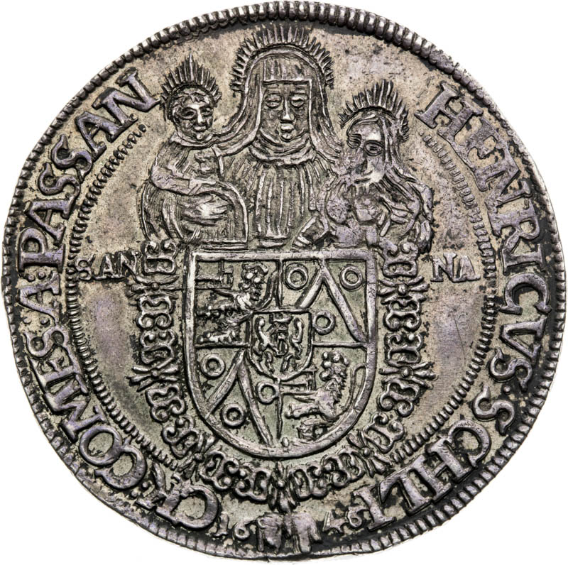Thaler 1646 - front