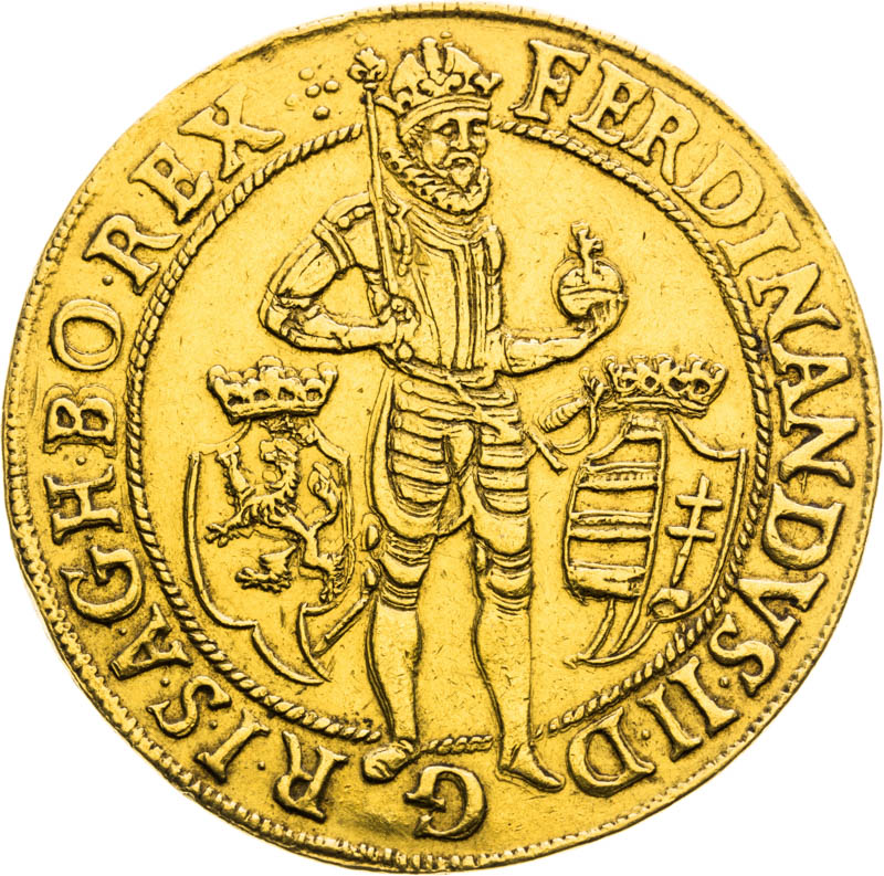 10 Ducats 1629 - front