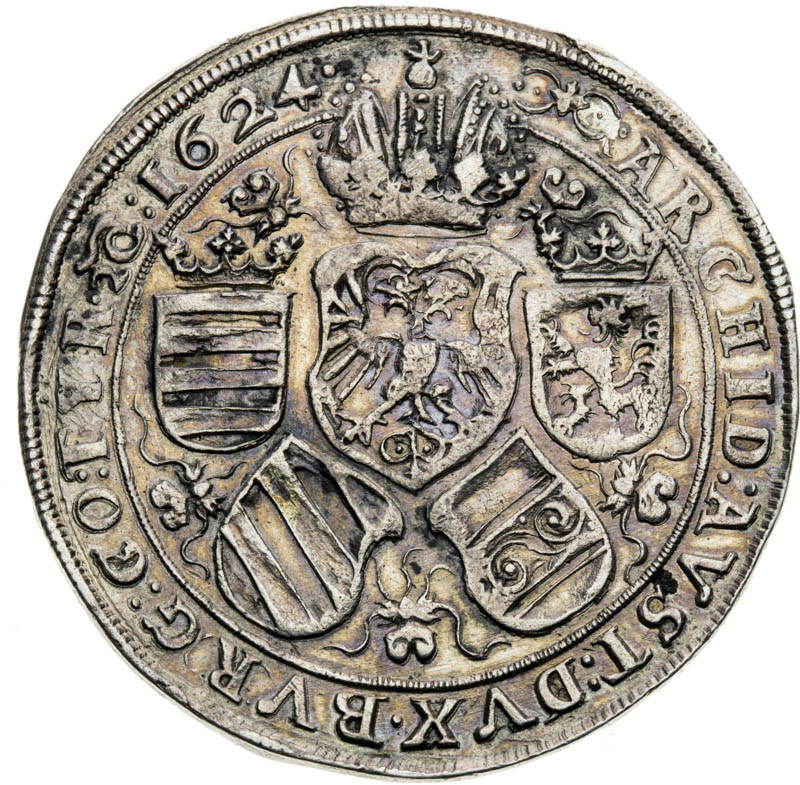 Thaler 1624 - back
