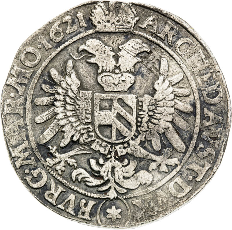 120 Kreutzer 1621 - back