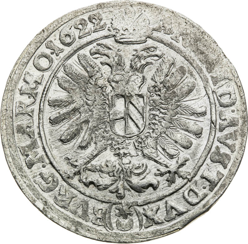 75 Kreutzer 1622 - back