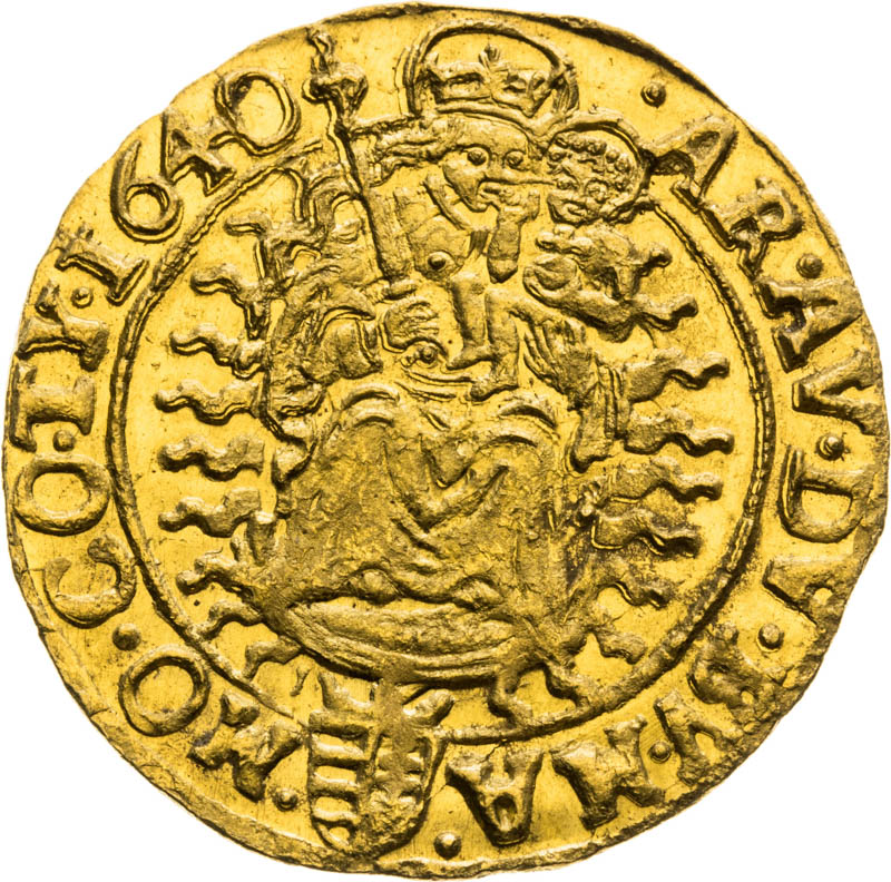 Ducat 1640 - back