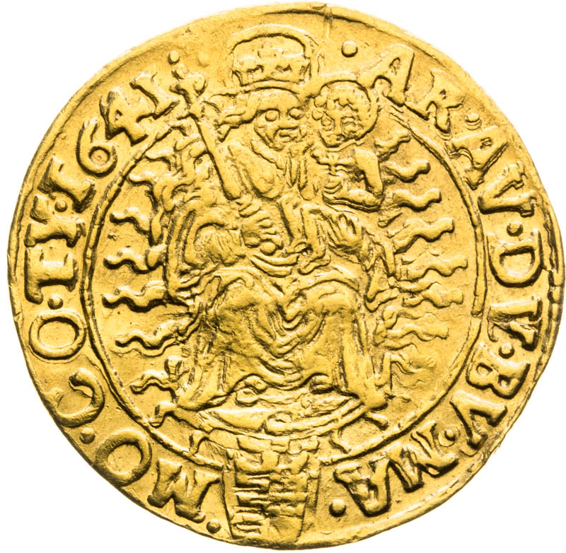 Ducat 1641 - back
