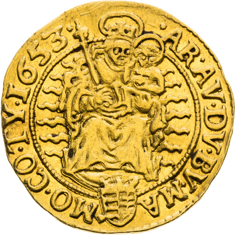 Ducat 1653 - back