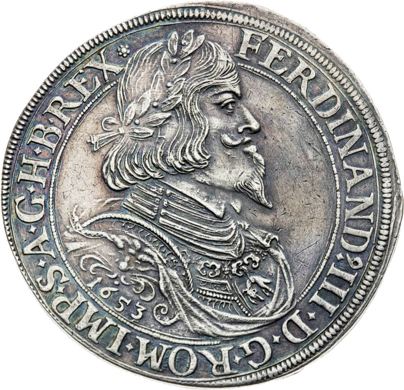 Thaler 1653 - front