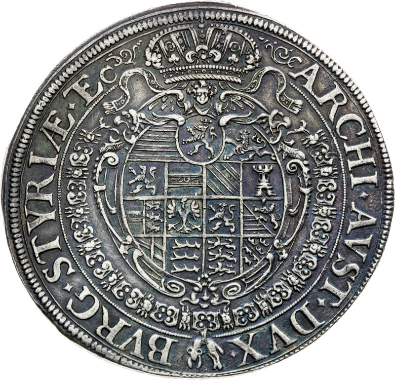 Thaler 1653 - back
