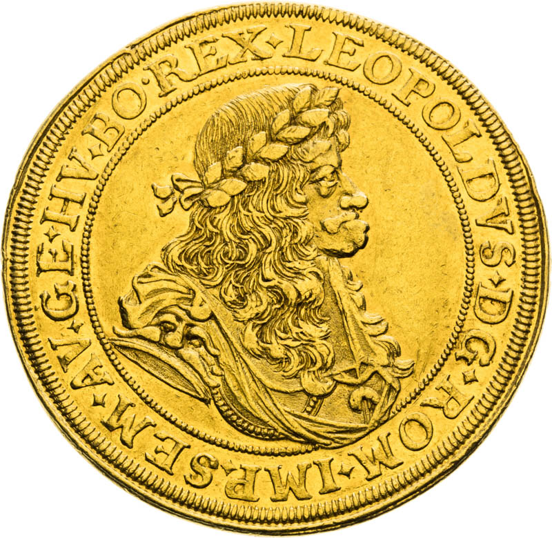 5 Ducats 1684 - front