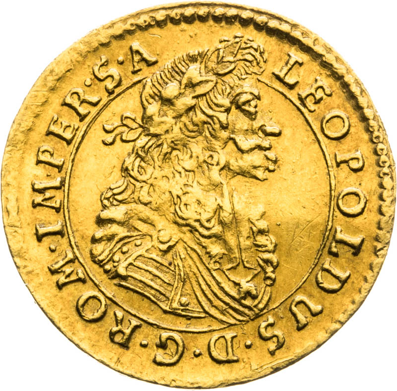 1/4 Ducat 1694 - front