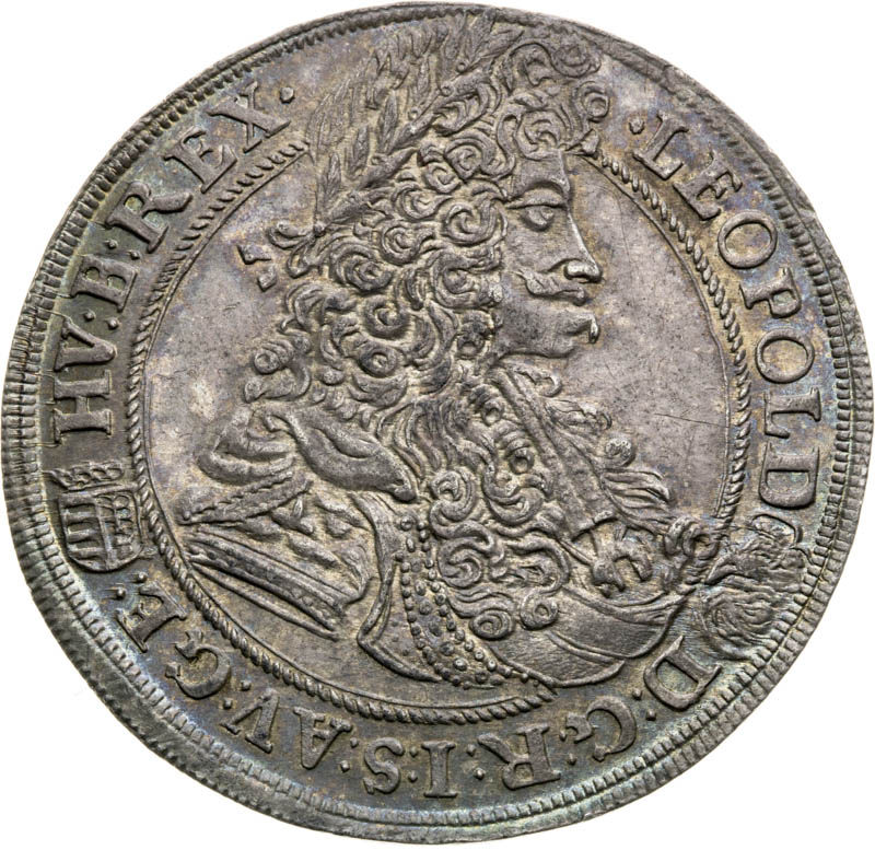 1/2 Thaler 1698 - front