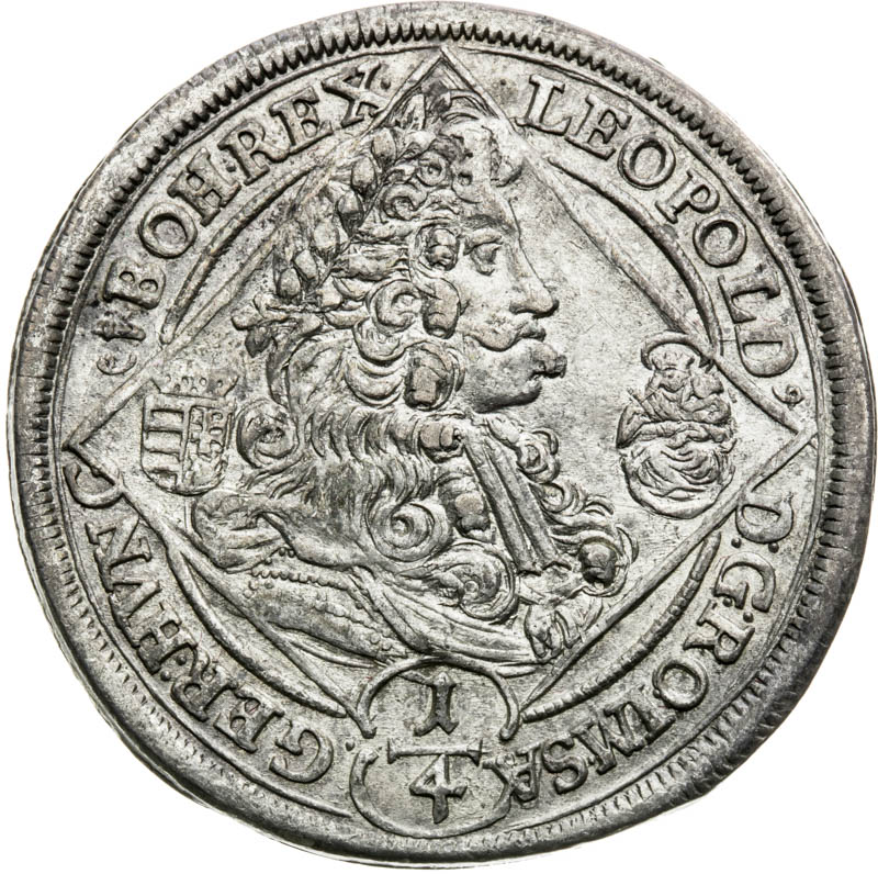1/4 Thaler 1698 - front