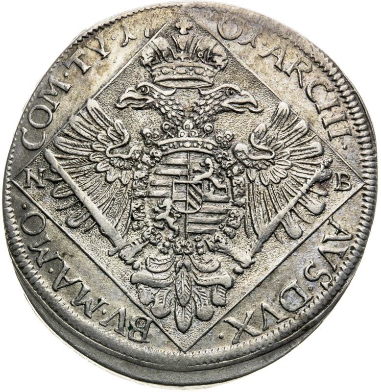 1/4 Thaler 1701 - back