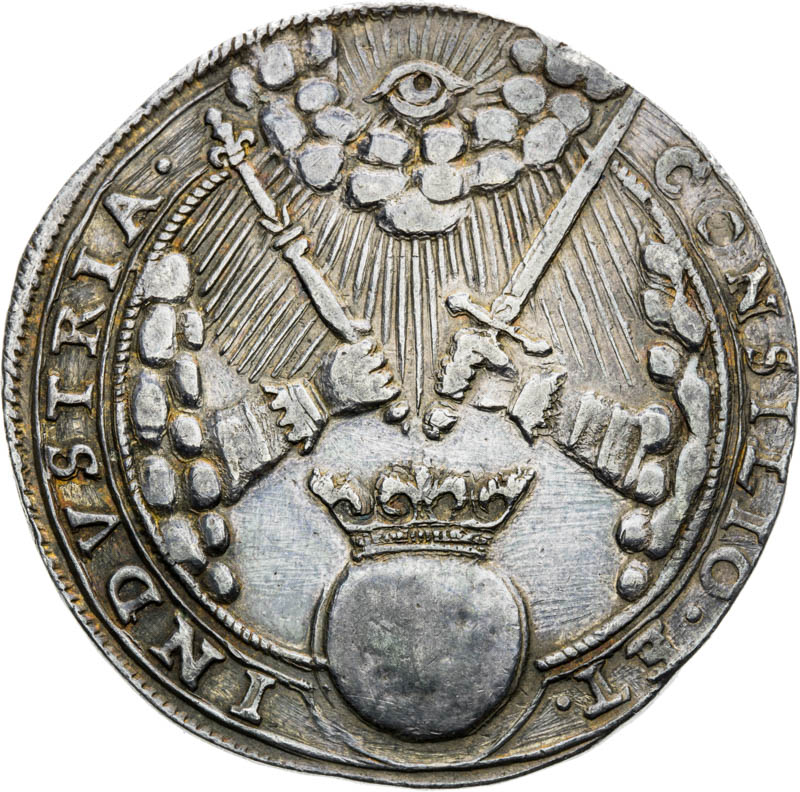 Silver medal 1656 (Thaler) - front