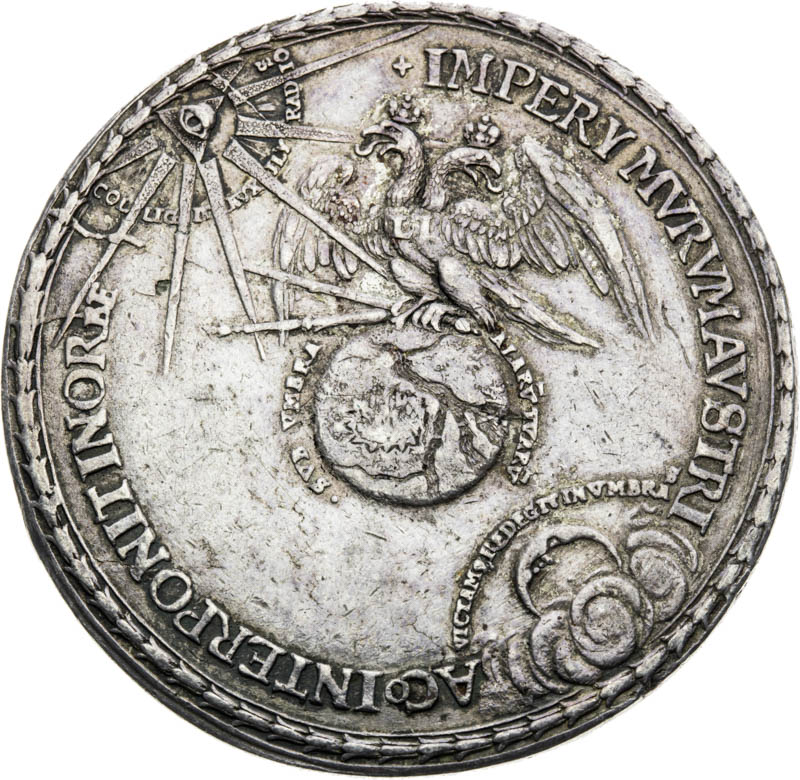 Silver medal 1683 (Thaler) - front