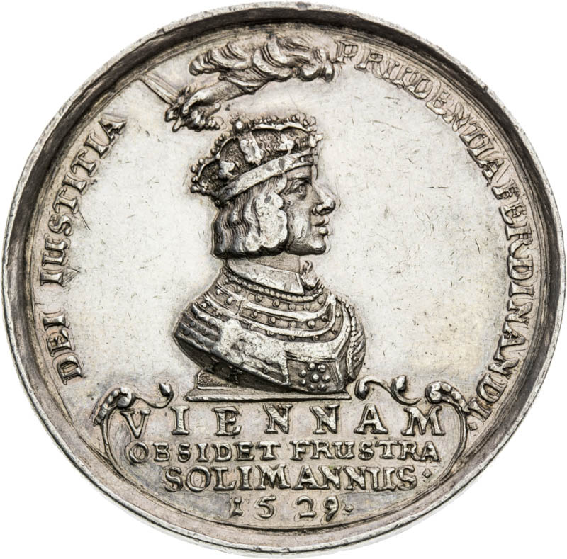 Silver Medal 1683 - back
