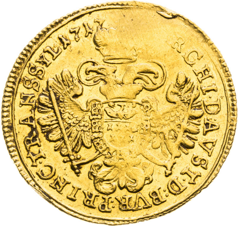 Ducat 1717 - back