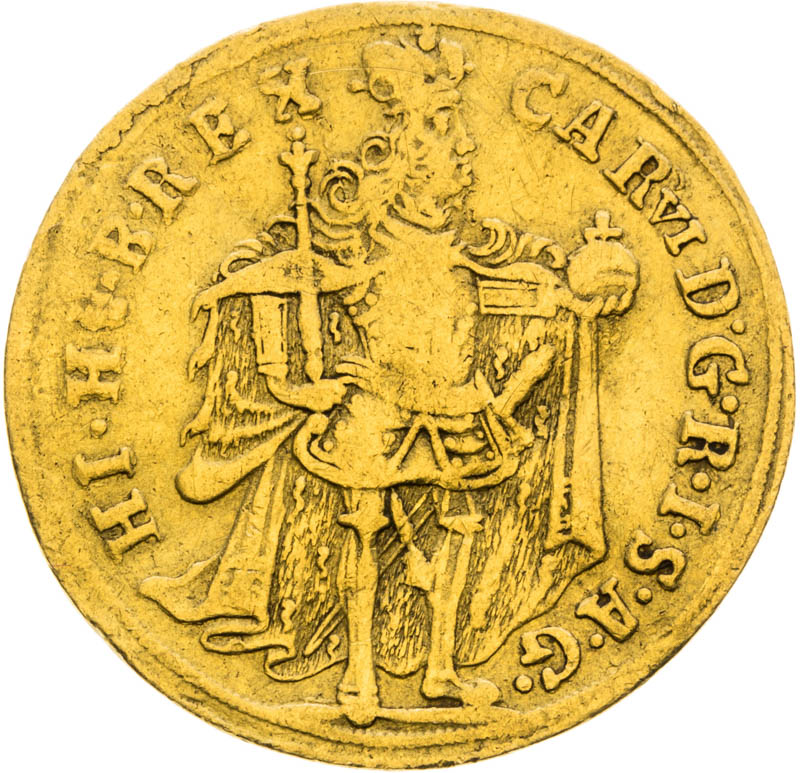 Ducat 1736 - front