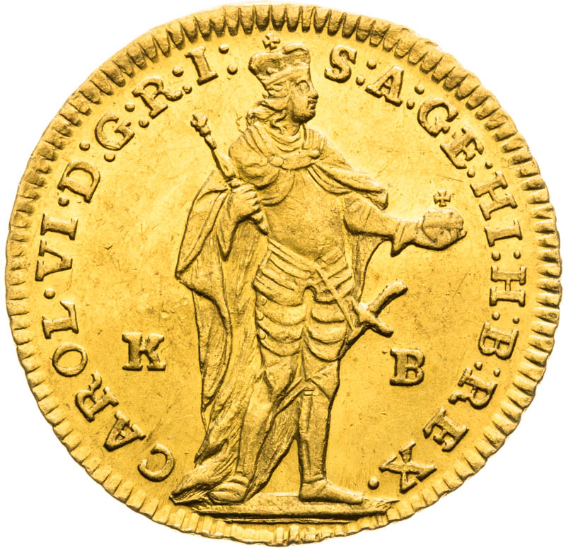 Ducat 1739 - front