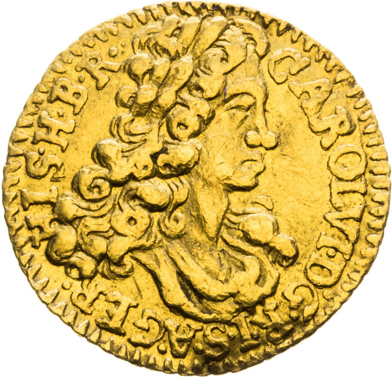 1/4 Ducat 1718 - front