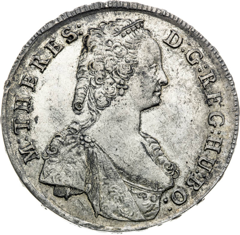 Thaler 1745 - front