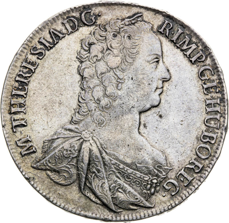 Tolar 1758 - avers