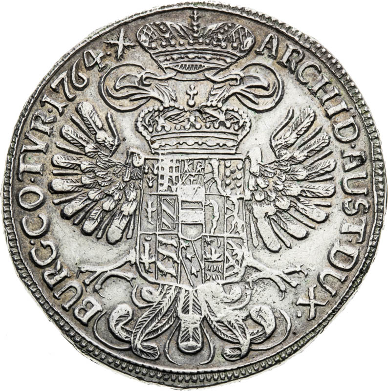 Tolar 1764 - revers