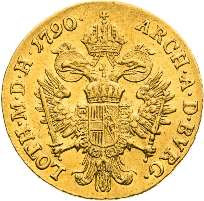 Ducat 1790 - back