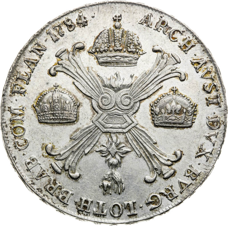Thaler 1784 - back