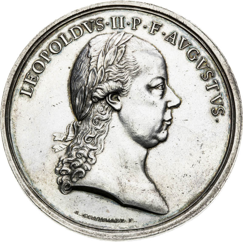 Silver Medal 1791 - front