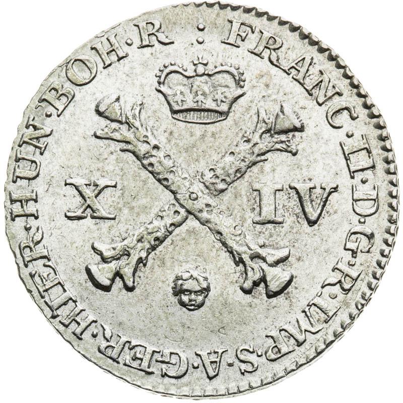 XIV Liard 1793 - revers