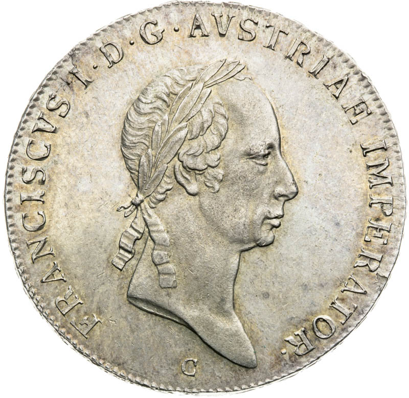 1/2 Thaler 1826 - front