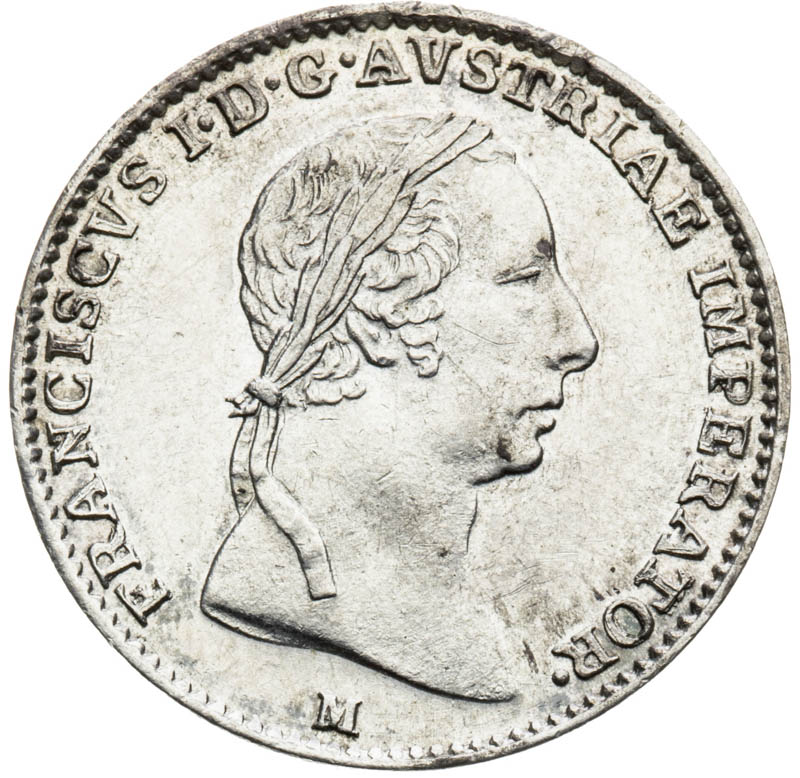 1/2 Lira 1822 - avers