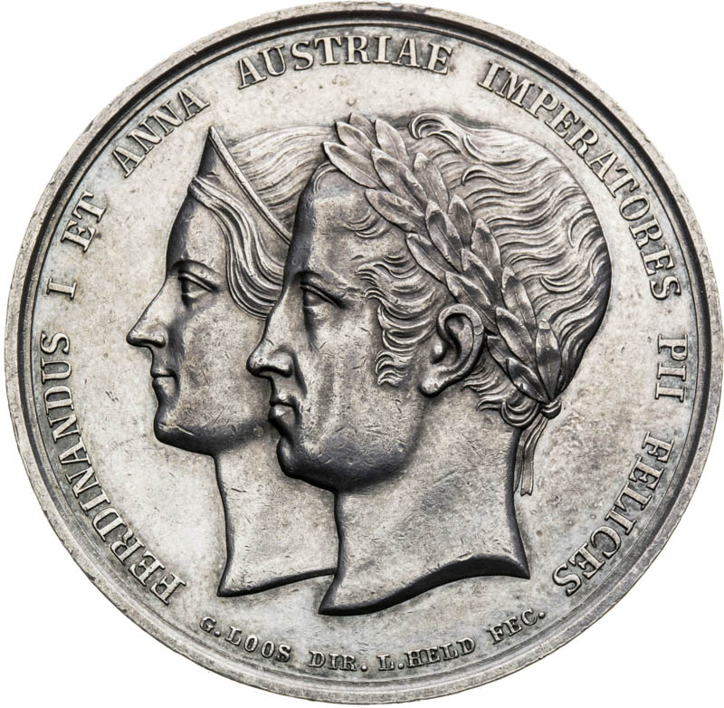 Silver Medal 1836 - front