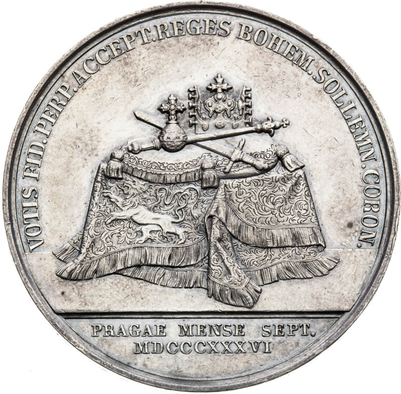 Silver Medal 1836 - back
