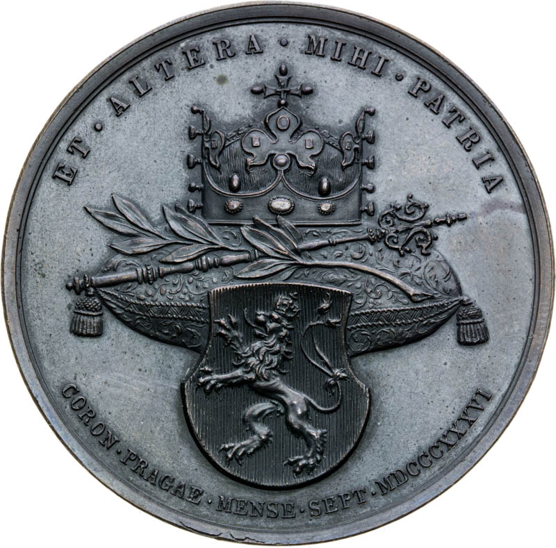 Medal 1836 - back