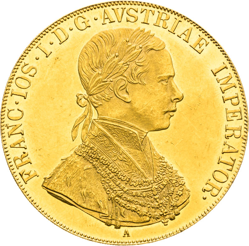 4 Ducats 1855 - front