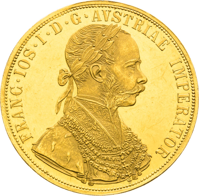 4 Ducats 1873 - front