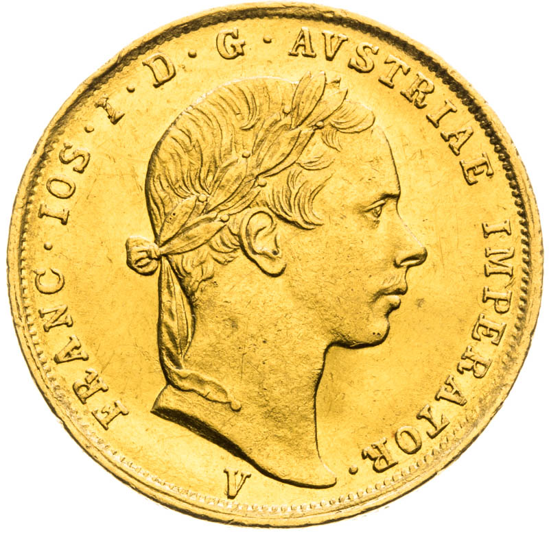 Ducat 1856 - front