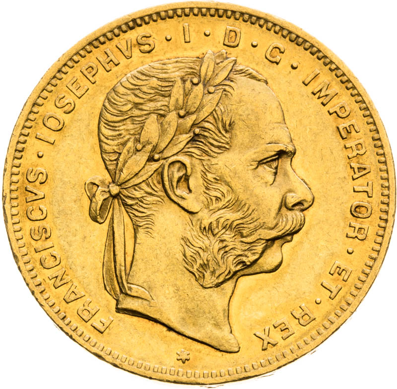 8 Gulden 1872 - front
