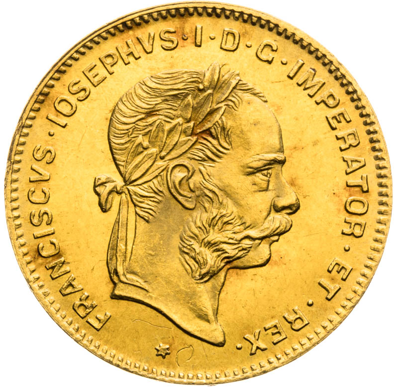 4 Gulden 1891 - front