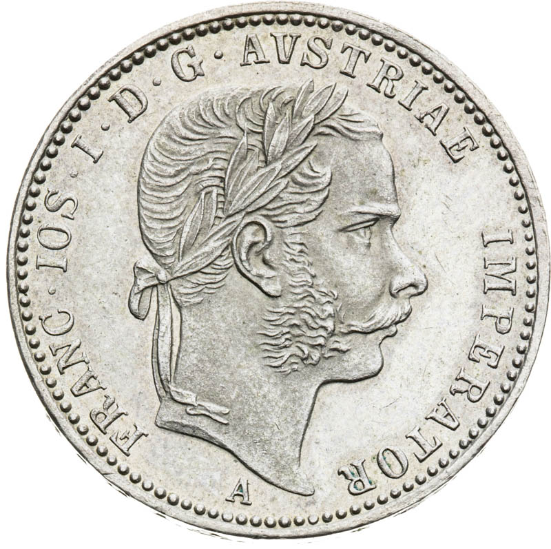 1/4 Gulden 1869 - front