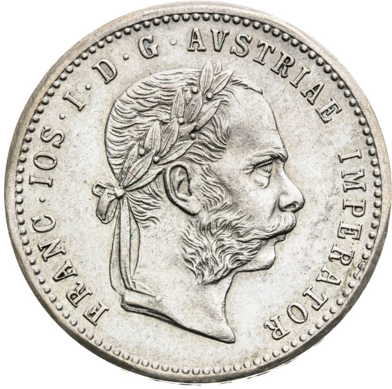 1/4 Gulden 1872 - front