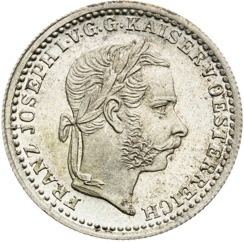 10 Kreutzer 1867 - front