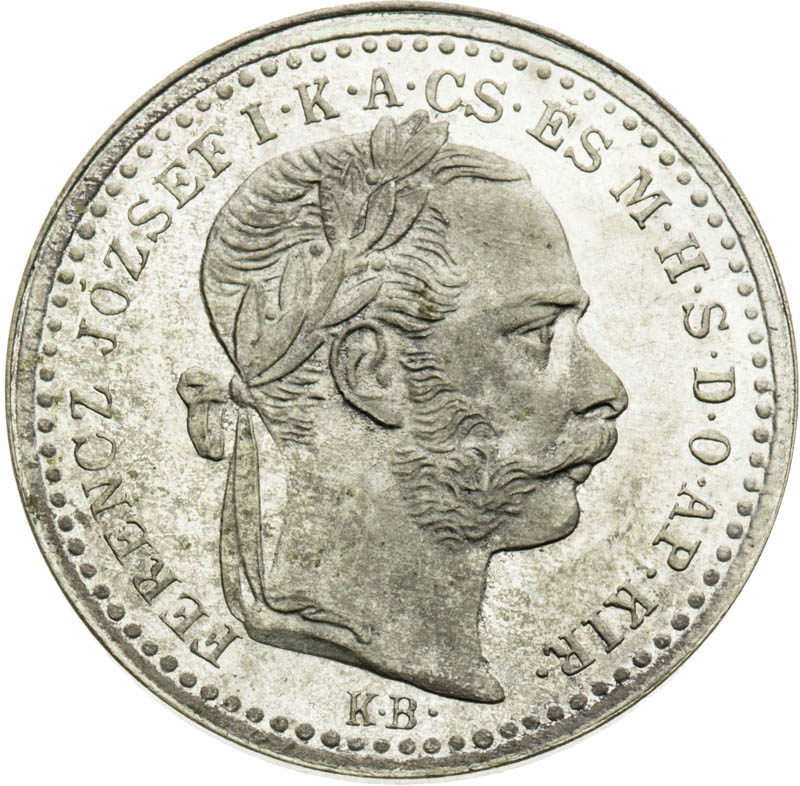 10 Kreutzer 1871 - front