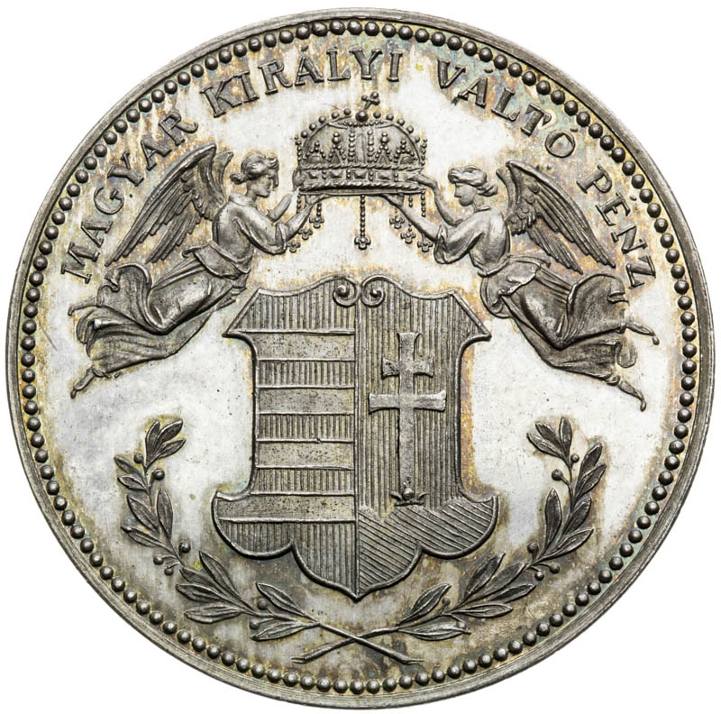 4 Kreutzer 1868 (Silver Struck) - front